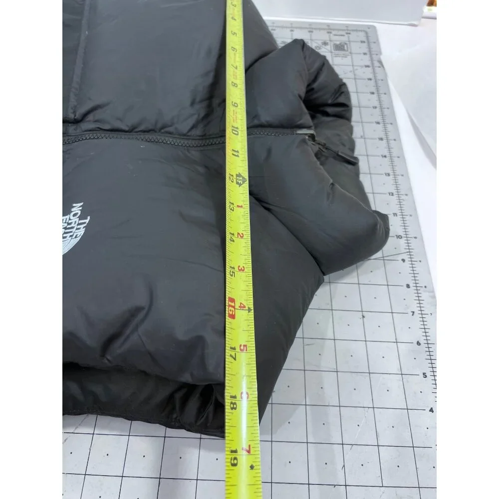 The North Face Black 700 Down Insulated Puffer Vest XL Nuptse - Picture 9 of 13